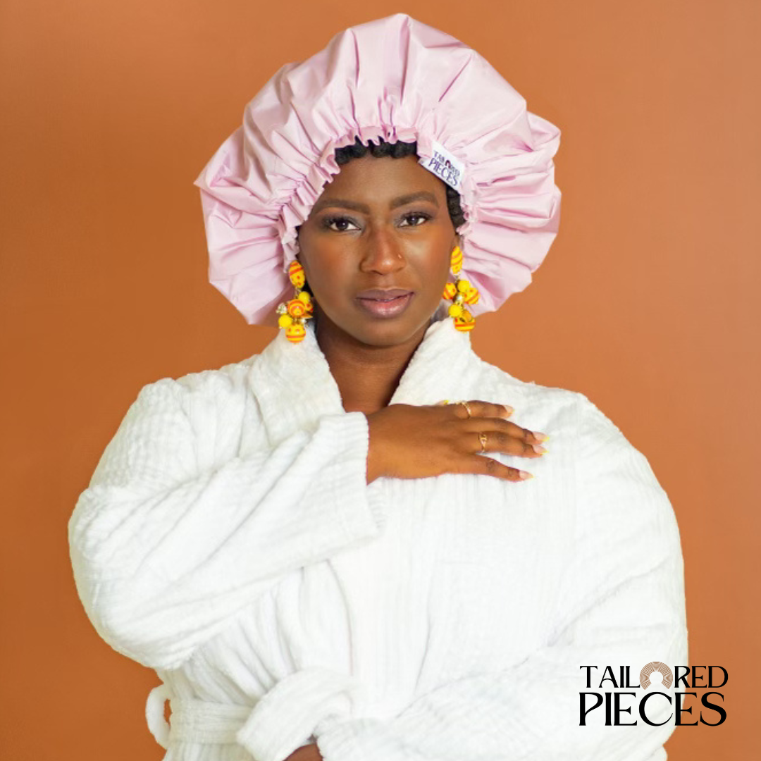 Shower Cap-Pink
